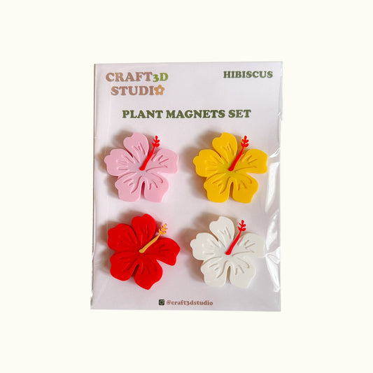 Hibiscus Magnet
