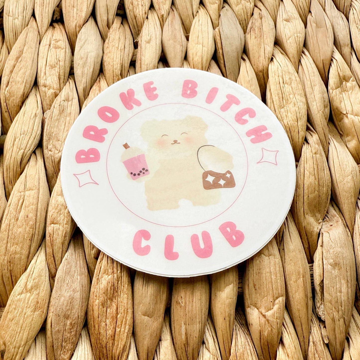Broke Bitch Club Sticker