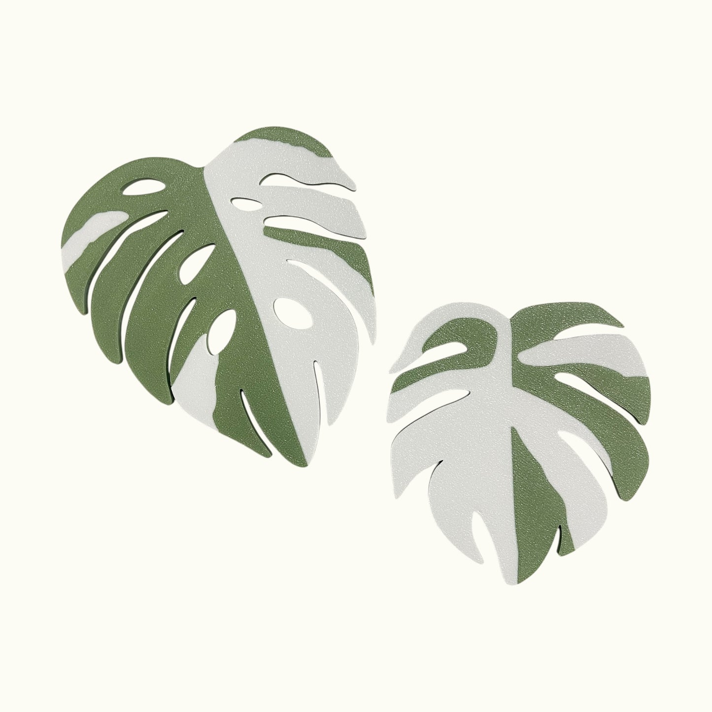 Monstera Plant Coaster set