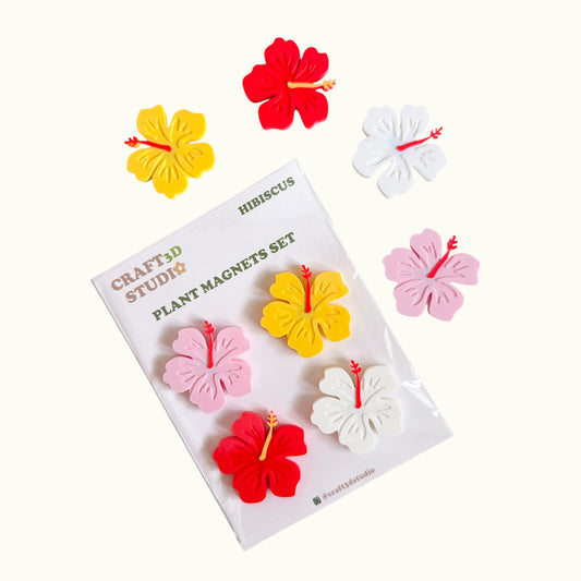 Hibiscus Magnet