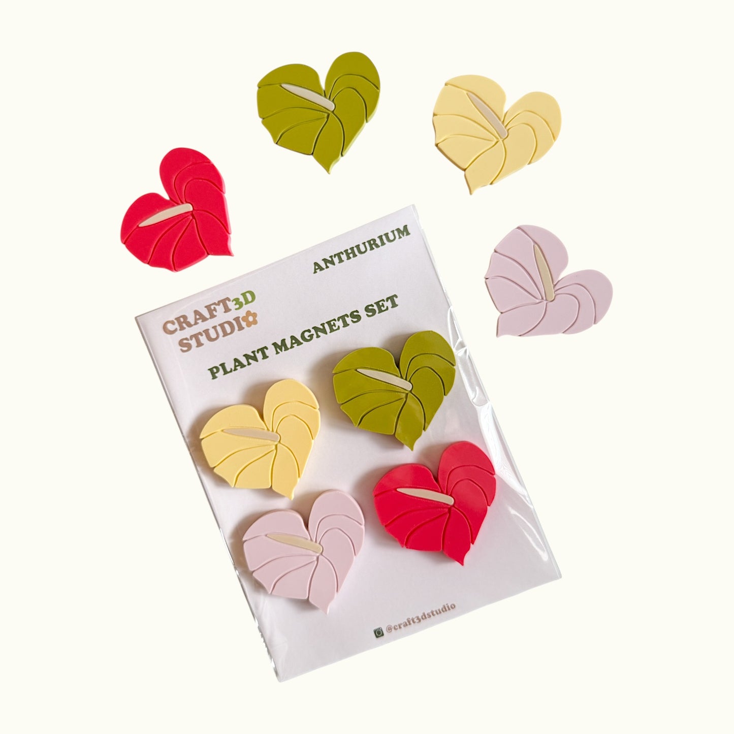 Anthurium Magnet