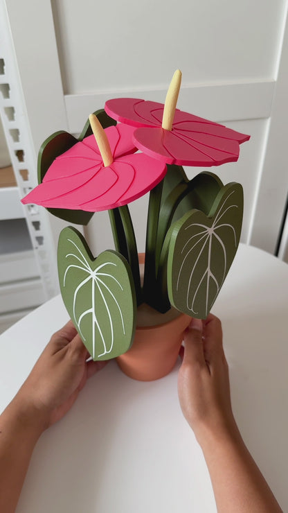 Anthurium Plant Coaster